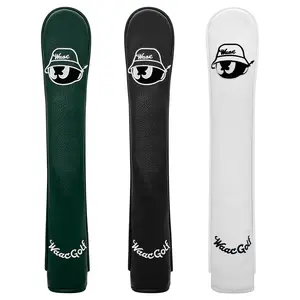 Golf Alignment Stick Cover for Training, PU Leather Material for Durability, Available in Multiple Color Options for Every Golfer, Golf Accessories