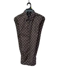 VS201L - FPMS - HFK-104-11- Brown - Vaquero Signature Fashion Printed Shirts
