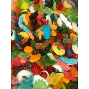 Exotic Gummy Mix \u2013 Premium Assorted Candy Variety \u2013 Fruity, Sour, & Unique Gummies \u2013 Fun Snack Gift for All Ages \u2013 Available in 8oz, 1lb, 2lb, 3.25lb & 7lb Jars \u2013 Fresh, Soft, and Delicious (8oz Bag)