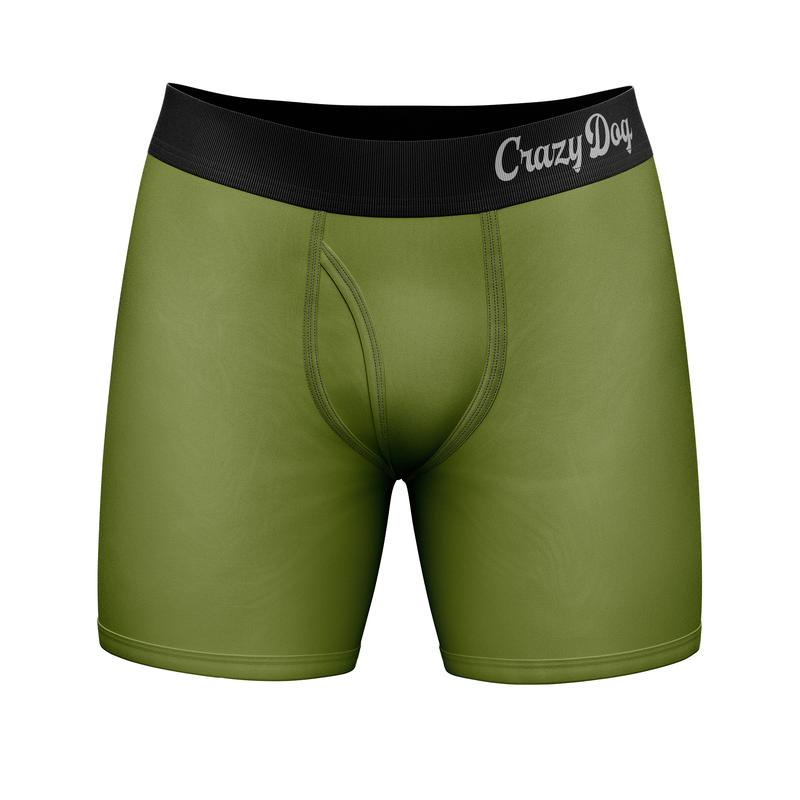 Mens Funny Boxers Swamp Ass Sarcastic Graphic Underwear for Men Funny Graphic Boxers Funny Adult Humor  Mens Novelty Boxer Briefs Green -