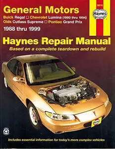 USED-GM: Regal, Lumina, Grand Prix, Cutlass Supreme ’88’99 (Haynes Automotive Repair Manual Series) by Haynes (Paperback)