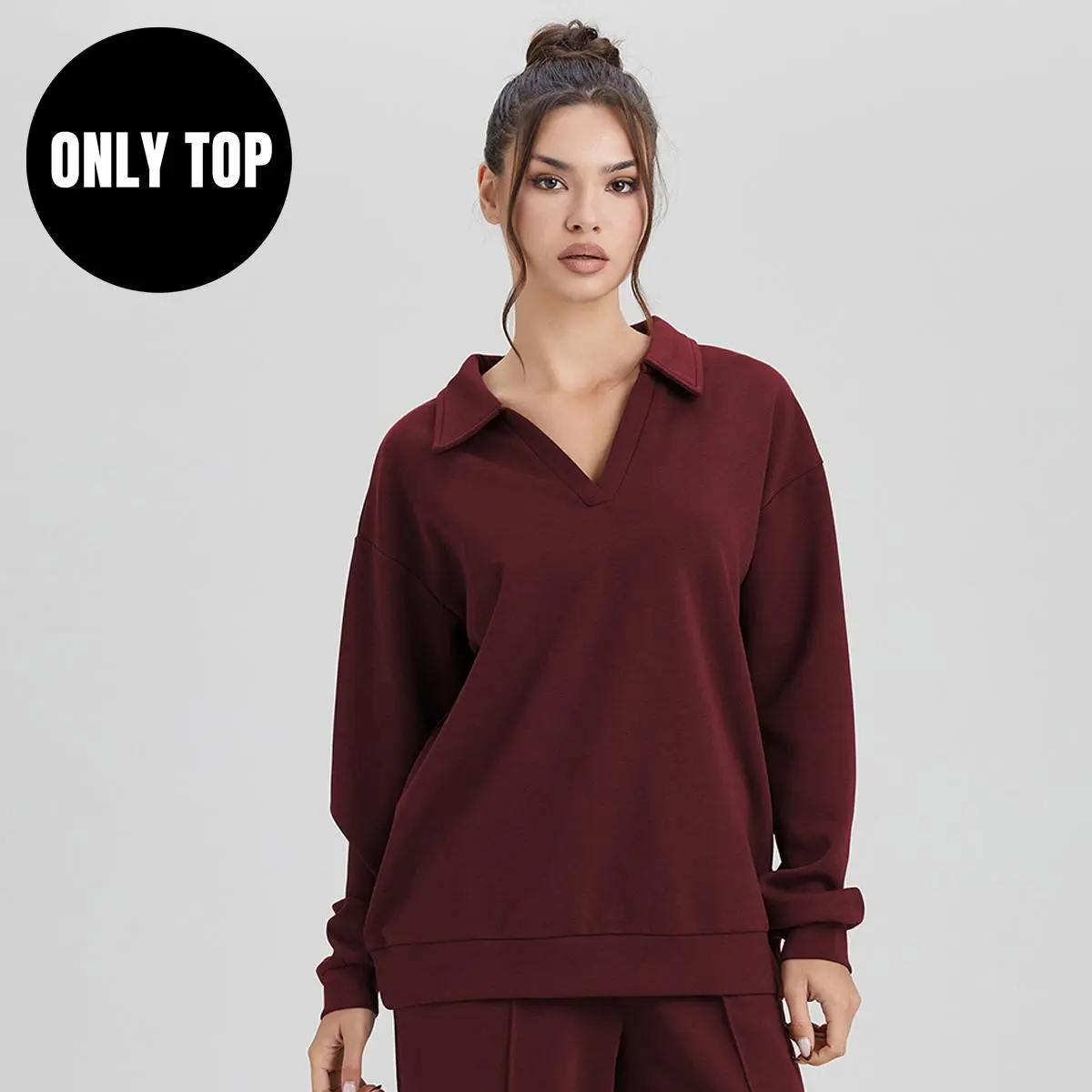 【Only Top】Burgundy