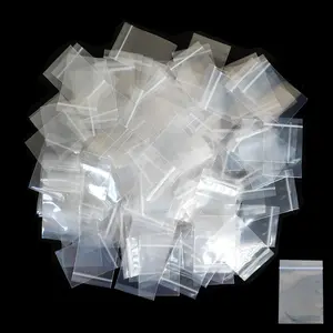 500pcs 1" x 2" Small Plastic Bags, 2 Mil Thick, Clear Small Zip Baggies, Resealable Zipper Bags, Storage Poly Baggies for Daily Vitamins, Candy Pills, Beads, Jewelry Parts, Tiny Items