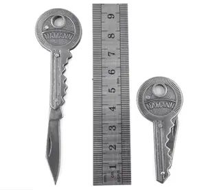 Masked Knife Key – Mini Folding Key Knife (Compact EDC Tool)
