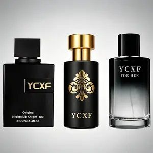 YCXF Men's Cologne Set  Long Lasting Eau de Toilette Nightclub Knight Woody Oriental Fragrance Fresh Luxury Perfume for Male Dating Club Travel Gift for Him