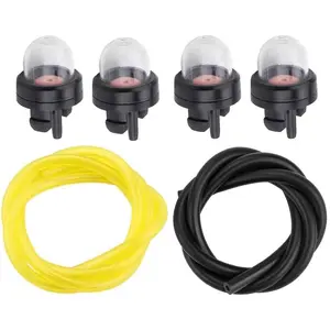 4 Pack 12318139130 Primer Bulb for Echo CS400 CS310 CS300 CS305 CS340 CS370 CS3400 CS3450 CS450 Chainsaw Husqvarna Weedeater Poulan Ryobi Craftsman Stihl Homelite Trimmer Blower with  Line