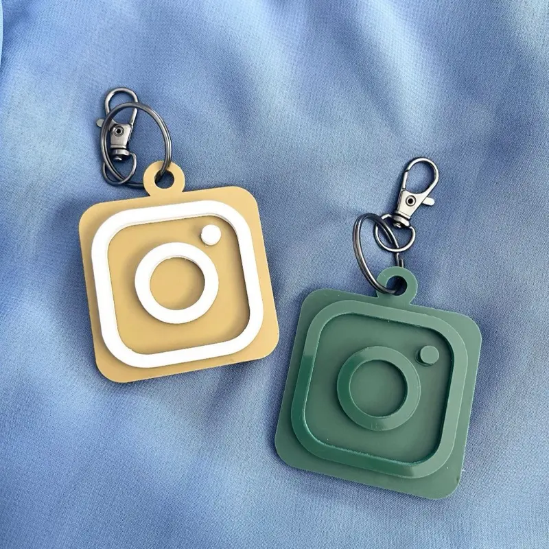 Custom 3D QR Code Keychains – Instagram, Facebook, Zelle & More | Social Media & Payment Tags