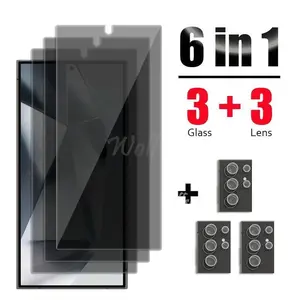 Privacy Screen Protector Compatible with Samsung Galaxy S25 Series – Anti-Spy Tempered Glass for S25, S25 Plus, S25 Ultra