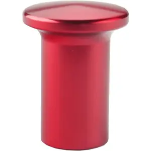 Drift Emergency Knob Hand E Brake Spin Turn Knob Lock Button Aluminum JDM Compatible with Subaru BRZ Toyota 86 GT86 Scion FRS (Red)