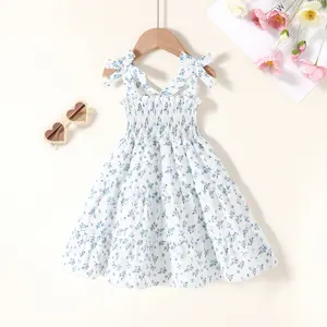 Toddler Girl Summer Dress Boho Floral Sleeveless Dresses Girls Beach Princess Sundress Baby Outfits