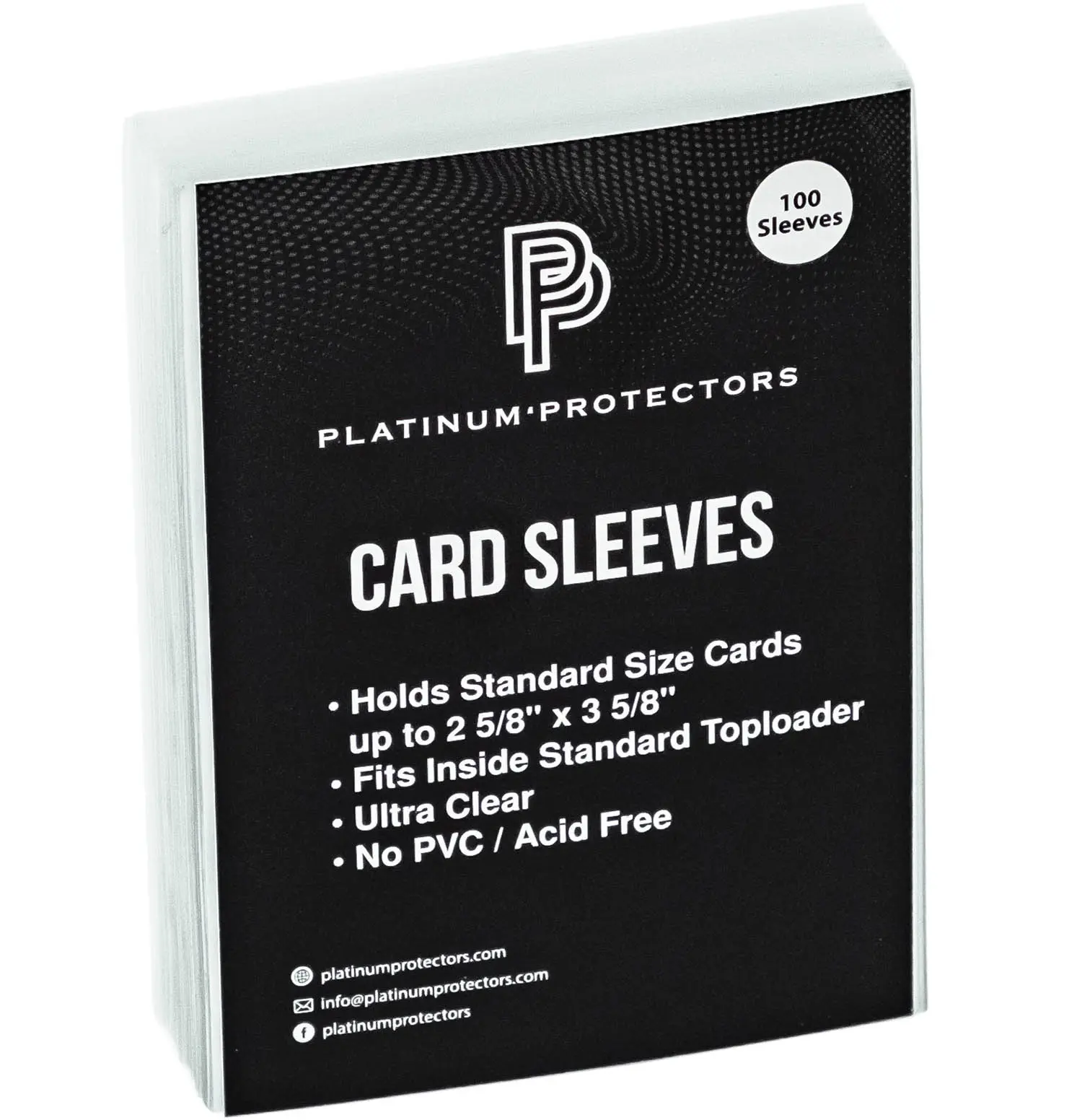 Platinum Protectors Penny Sleeves for Standard Trading Cards Ulta Clear -  TikTok Shop