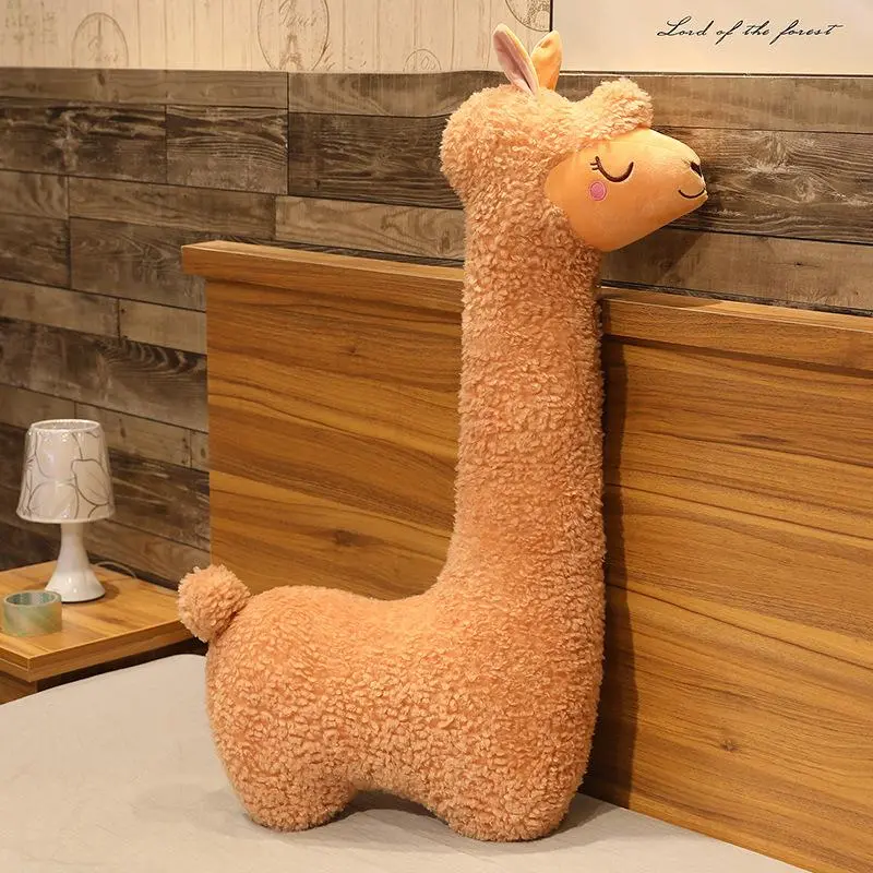 High Quality Japanese Alpaca Soft Plush Toy, Unisex 100% Brand New 75/100/130cm Stuffed Animal Doll, Home Decor, Sleep Pillow Gift (Toys & Hobbies, Dropship and Wholesale Service)