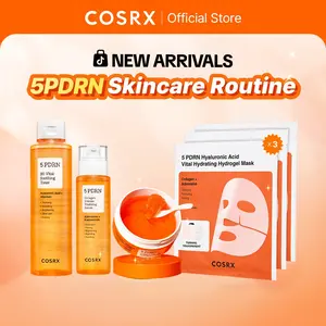 [NEW] [COSRX Official] 5 PDRN Skin Renewal Routine l 5 PDRN Toner + 5 PDRN Serum + 5 PDRN Eye Patch + 5 PDRN Hydrogel Mask (3ea) l hydrate • repair • plump • glow
