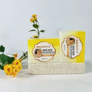 2 Packs BeboueClean Kojic Acid Skin Brightening Soap 200g – Face & Body Cleansing Bar