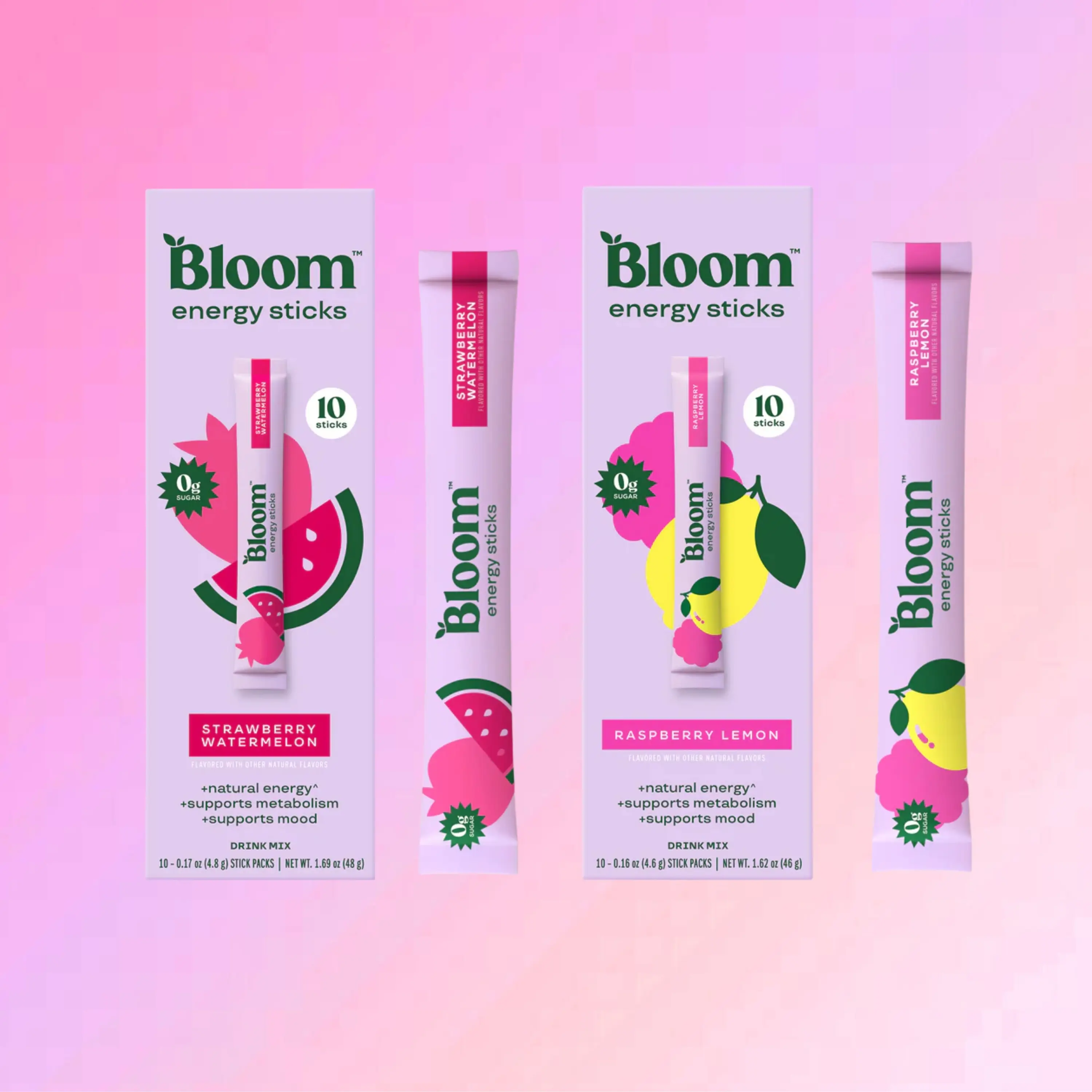 Raspberry Lemon + Strawberry Watermelon