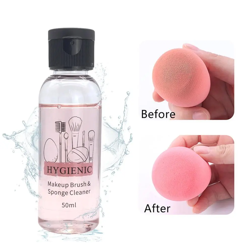 Makeup Brush Cleaner, 1 Count Gentle Cosmetic Makeup Tool Cleaning Liquid, Professional Cleansing Tools For Makeup Sponge & Powder Puff, Valentine's Day Gift, Brush Cleanser