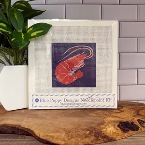 Shrimp Needlepoint Kit
