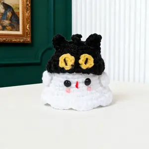 Handwoven Cute Ghost Keychain, Couple & Best Friend Gift, Bag Car Pendant Charm