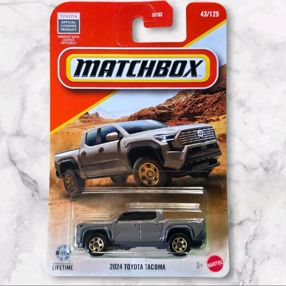 Matchbox 2024 Toyota Tacoma Gray 43/125 Diecast Car