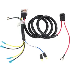 Horn Wiring Harness Relay Kit for Car Truck 80a 4pin Spst Normally Open (Relay 4 pin Double Horn Wiring Harness, 12V)