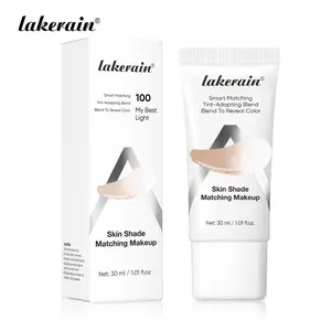 Skintone Matching Foundation, Smart Shade Face Makeup with SPF 15, Hypoallergenic, Oil-Free, Longlasting ,Perfectly Match Your Natural Skin