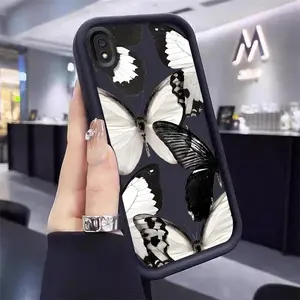 For Galaxy A10 black butterfly Protective phone Case Cover For Samsung Galaxy A10 with TPU shock proof design perfect for popular