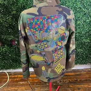 MAKEUP HUSTLER RAINBOW CAMOUFLAGE JACKET