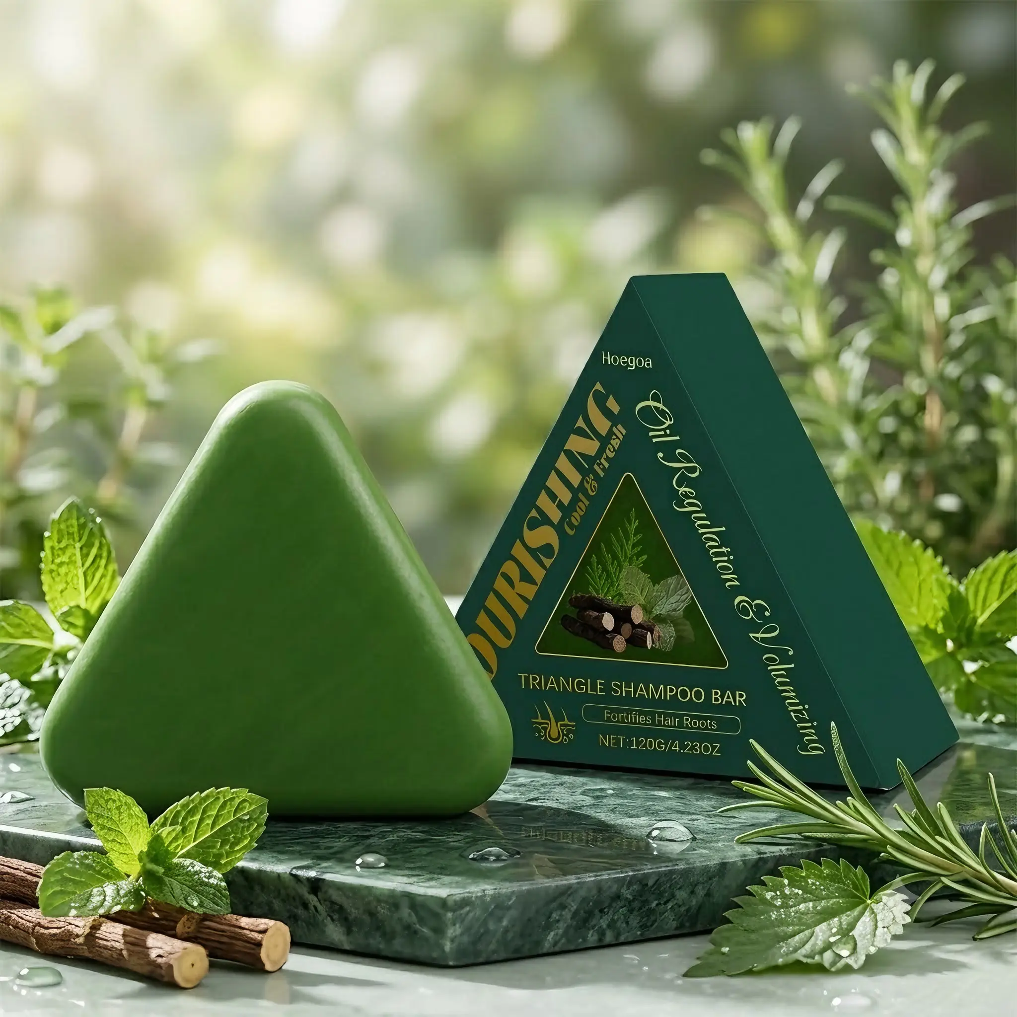 Anti-Hair and Conditioner Anti Hair Loss Shampoo Bar for Thinning Hair nourish dry hair Blocker with Polygonum Ginseng Mint leaves Sulfate-FreeHerbal Cleanser Strengthen Roots Reduce GentleHaircare    Shampoo multiflorum  anti-dandruff anti-itch