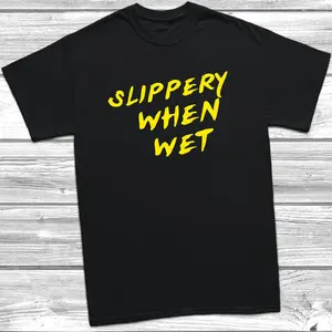 Slippery When Wet Shirt, Party Culture Shirt, Spring Break, Beachwear Tee