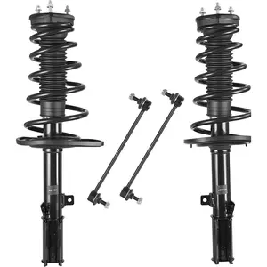 VEVOR 172309 172310 K750011 Rear Shock Absorber Strut 2Pcs with Stabilizer Bar & Coil Spring, Compatible with 2007-2011 Toyota Camry and 2008-2012 Toyota Avalon
