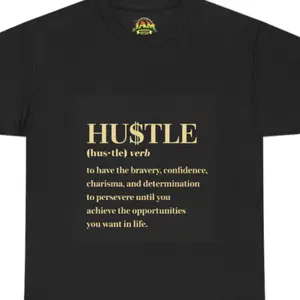 Jam Boogie Apparel Printify Me - Black T-Shirt with Inspirational Quote for Achieving Life Opportunities   https://jam-boogie-apparel.printify.me