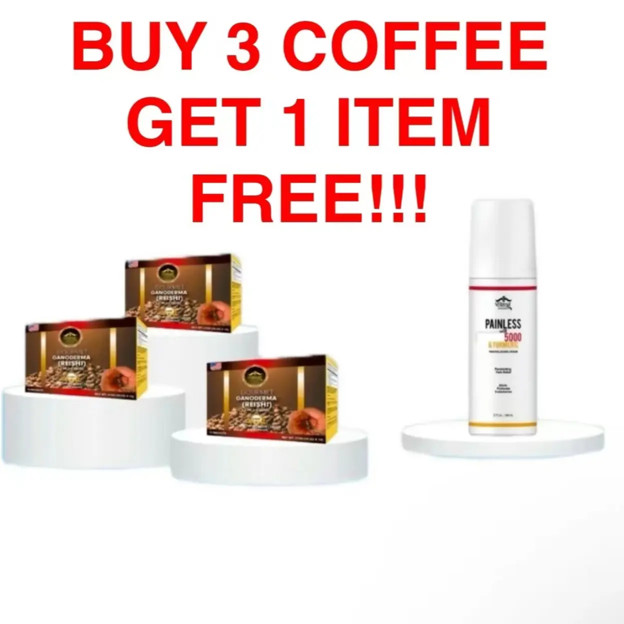 Eternal Spirit Beauty 4 in 1 Coffee, with GANODERMA  – Pack of 3