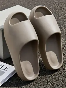 Summer New Fashion Slippers, Thick Sole Bathroom Slippers, Lightweight Comfortable Outdoor Slippers, Casual Eva Material, All Seasons, Slide