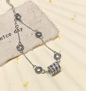 Silver Roman Waist Titanium Steel Bracelet - Elegant & Versatile for Casual & Formal Wear - Hypoallergenic & Durable