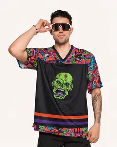 Rave With the Undead Football Jersey