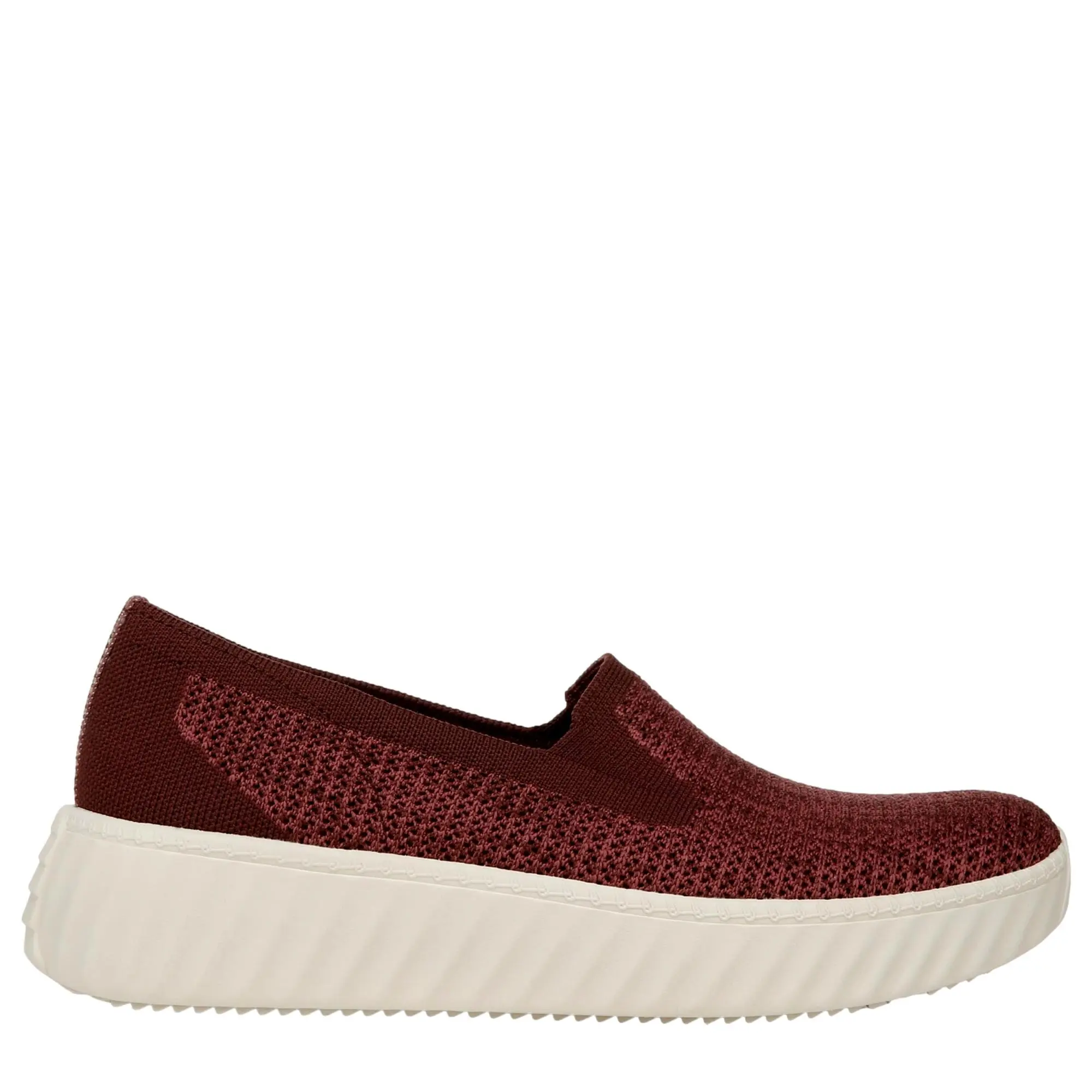 Bzees Wednesday Slip On Sangria Heathered  J1286M1600 Women's