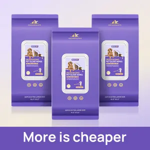 HICC PET Glove Wipes，Freshening Grooming Dog&Cat Disposable 20Pcs pet hair removal tool Satisfied skin care Outdoor No-clean Hypoallergenic Facial Disposable No-Rinse Grooming Formulated for petwipes Deodorizing sticky hair#petlife