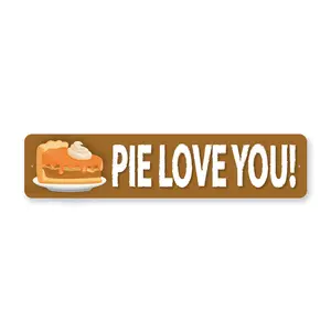 Pie Love You Saying Sign