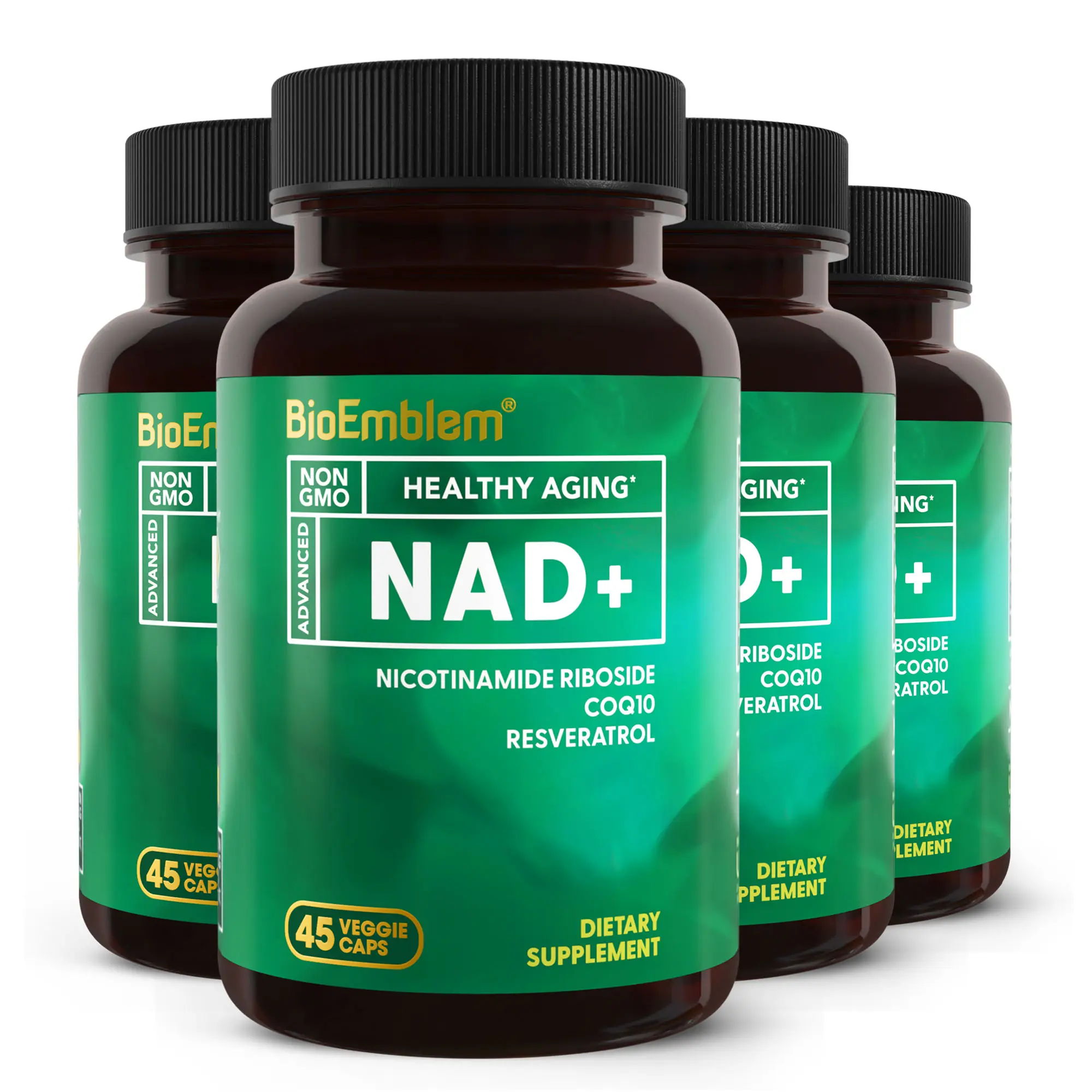 [180 Days] Family Pack (45 Count * 4) 