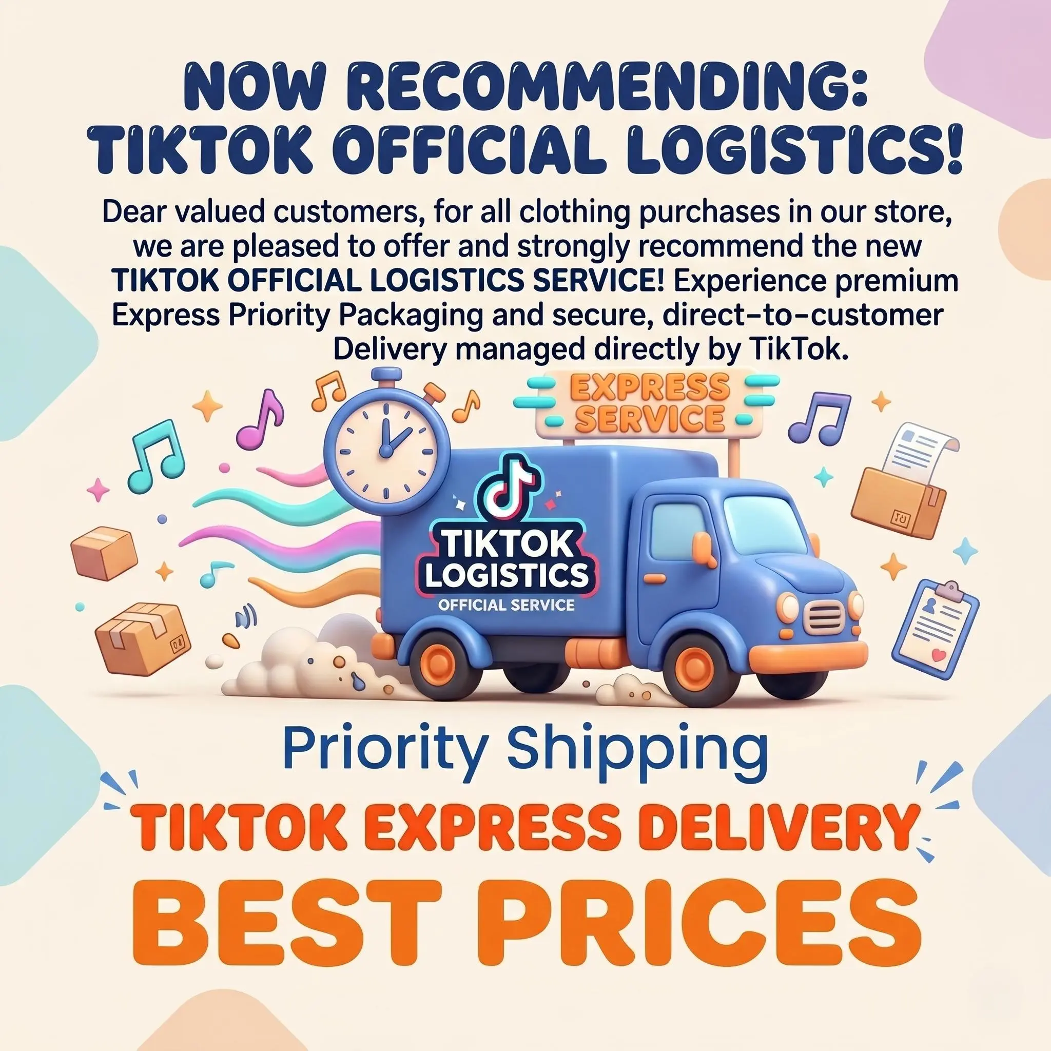 TikTok Official Logistics