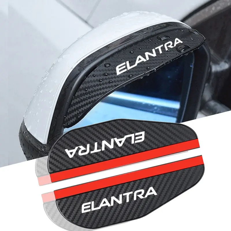 Hyundai Elantra Rain Guard Mirror Eyebrow Cover, Essential Auto Accessory, Car Accessories for Weather Protection, Compatible with Modern Hyundai Models