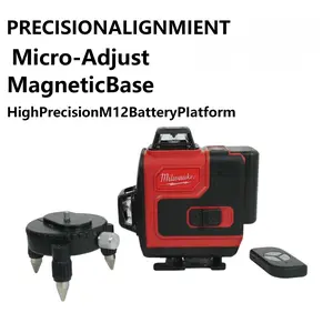 Milwaukee M12 12V 16-Line Laser Level for Wall and Floor Layout diy