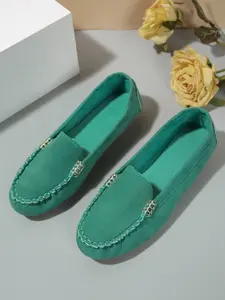 Women's Fashion Wear-Resistant Slip on style Flat Shoes, Knitted Craft Comfortable Breathable, Perfect for Spring Summer