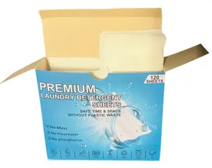 Laundry Detergent Sheets Natural 120 Sheets
