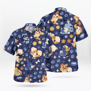 Only For Real Fans – Limited Cute Dog PKM Hawaiian Shirt Tropical Style