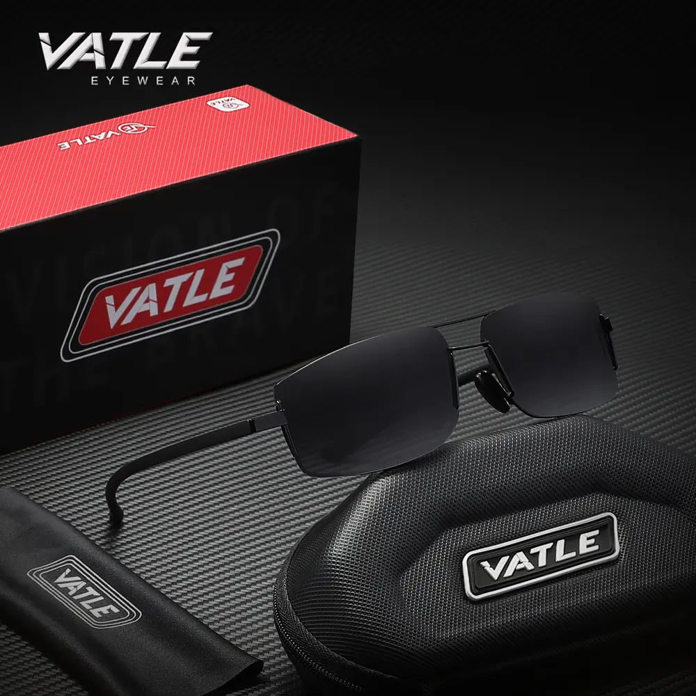VATLE 2026 New Classic Polarized Sunglasses Men UV400 Sun Protection Shades Multi-Color Options Ideal for Daily Work & Outdoor Fishing Bike Glasses for Women Cycling7128