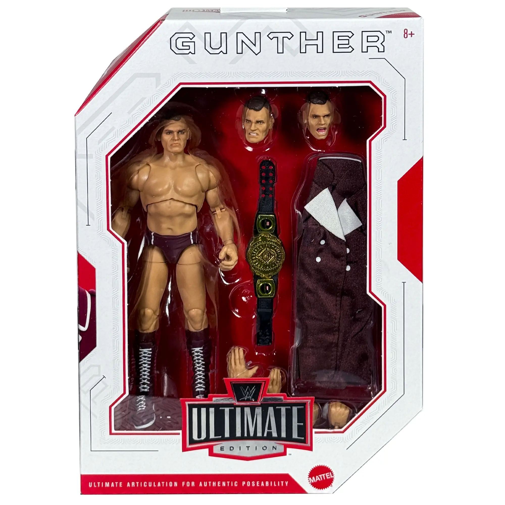 Gunther - WWE Best of Ultimate Edition 9 Mattel WWE Toy Wrestling Action Figure