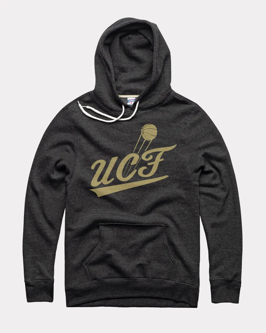 Retro U-C.F Script Basketball Hoodie, Game Day Ready Shirt, Gift for Basketball Fans, Trending Us Streetwear, Viral on Tiktok Menswear Long Sleeve Casual Pullover