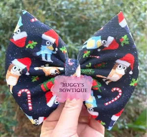 Character Christmas Bows