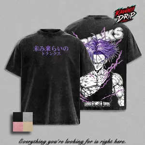 Future Trunks DBZ T-Shirt, DBZ Future Trunks Saiyan Warrior Graphic Tee, Capsule Corp Anime Streetwear Shirt, Vintage Washed Oversized Manga T-Shirt, Super Future Trunks Power Graphic Tee, Japanese Anime Fan Gift Unisex Cotton Streetwear Top